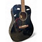 Used Fender CD-60 BLACK Acoustic Guitar