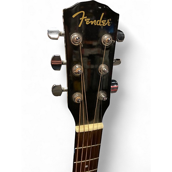 Used Fender CD-60 BLACK Acoustic Guitar