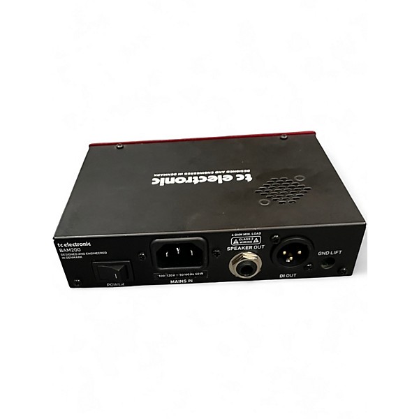 Used TC Electronic BAM200 Bass Amp Head