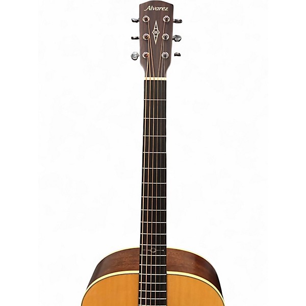 Used Alvarez ABT60 Artist Series Baritone Natural Acoustic Guitar