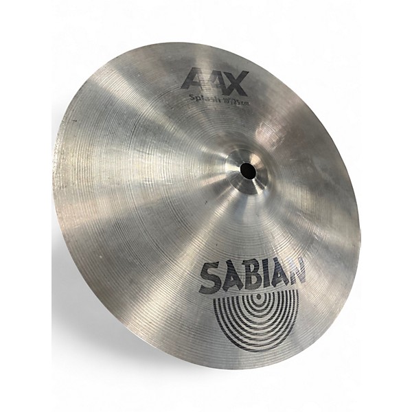 Used SABIAN 10in AAX Splash Brilliant Cymbal