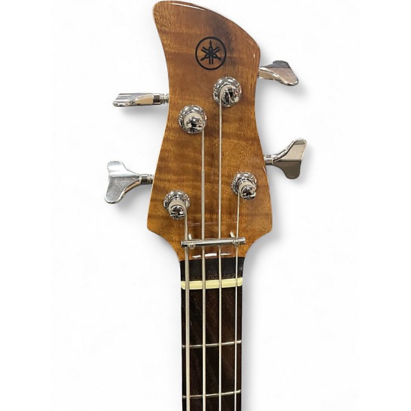 Used Yamaha TRBX Mango wood Natural Electric Bass Guitar
