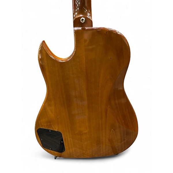 Vintage 1989 The Heritage SAE Natural Maple Hollow Body Electric Guitar