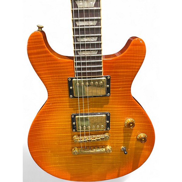 Vintage 1998 Gibson Les Paul Standard Double Cut AAA Flamed Honey Solid Body Electric Guitar