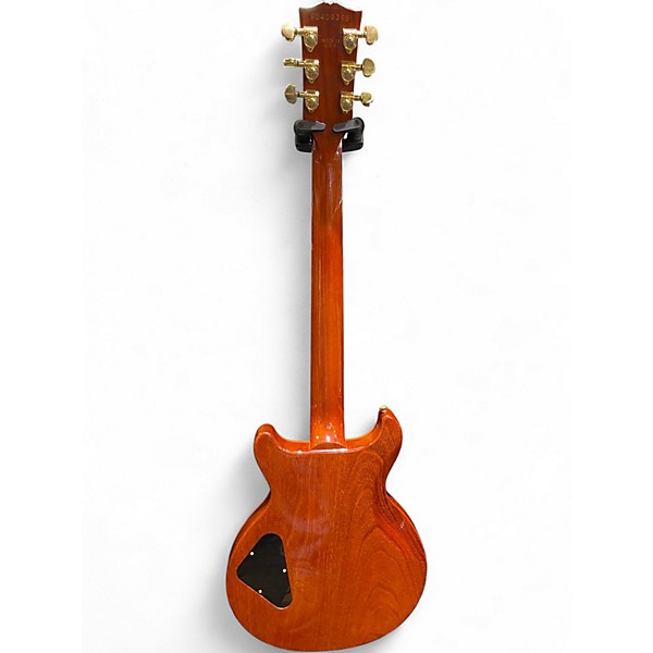 Vintage 1998 Gibson Les Paul Standard Double Cut AAA Flamed Honey Solid Body Electric Guitar