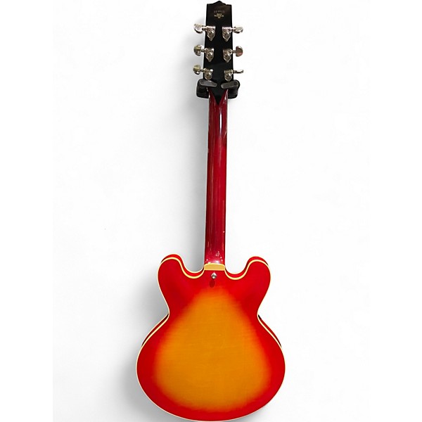 Vintage 1987 The Heritage 535 Cherry Sunburst Hollow Body Electric Guitar