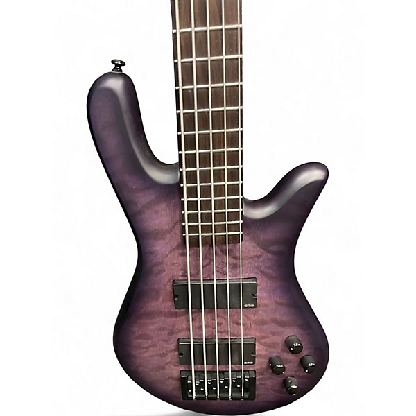 Used Spector NS Pulse II Ultra Violet Electric Bass Guitar