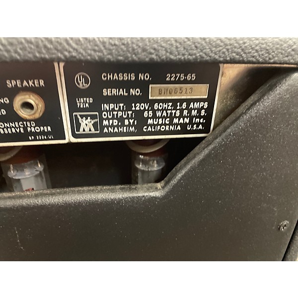 Vintage 1980s Ernie Ball Music Man 112 SIXTY-FIVE Guitar Combo Amp