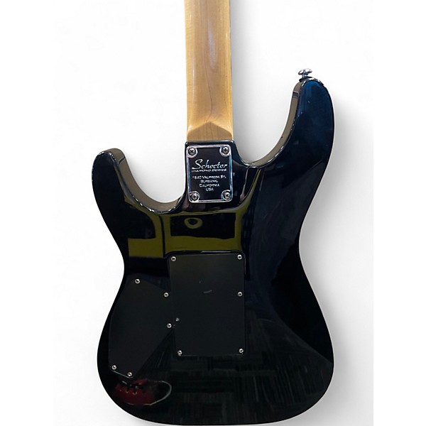 Used Schecter Guitar Research Omen 6 Black Solid Body Electric Guitar