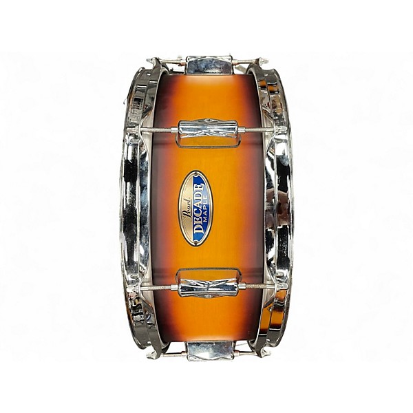 Used Pearl 5 Piece Decade Satin Amburst Drum Kit