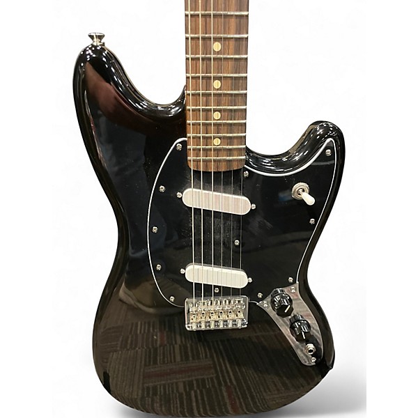 Used Fender PLAYER II MUSTANG Black Solid Body Electric Guitar