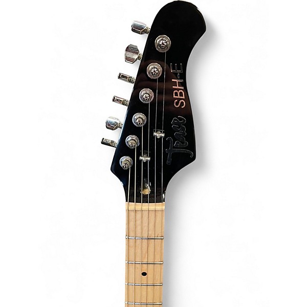 Used Tease SBH-E Black Solid Body Electric Guitar