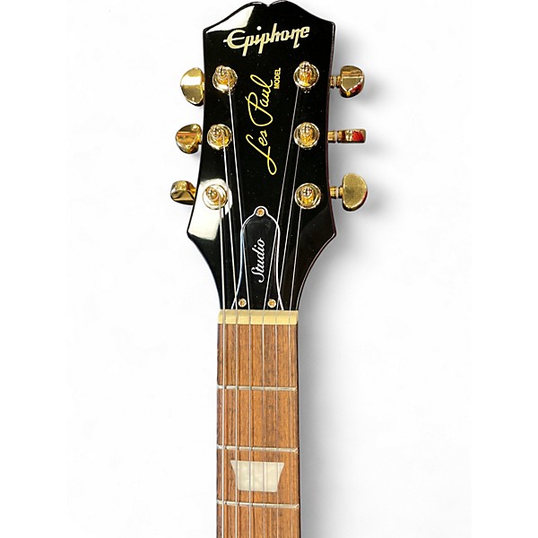 Used Epiphone Les Paul Studio Red Solid Body Electric Guitar