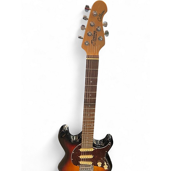 Used Sterling by Music Man CT50 SSS Vintage 3 Color Sunburst Solid Body Electric Guitar