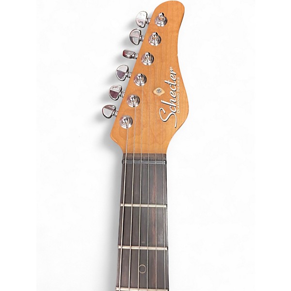 Used Schecter Guitar Research DIAMOND SERIES NICK JOHNSTON TRADITIONAL SEAFOAM GREEN Solid Body Electric Guitar