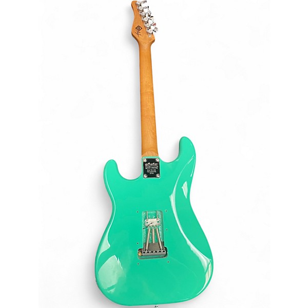 Used Schecter Guitar Research DIAMOND SERIES NICK JOHNSTON TRADITIONAL SEAFOAM GREEN Solid Body Electric Guitar