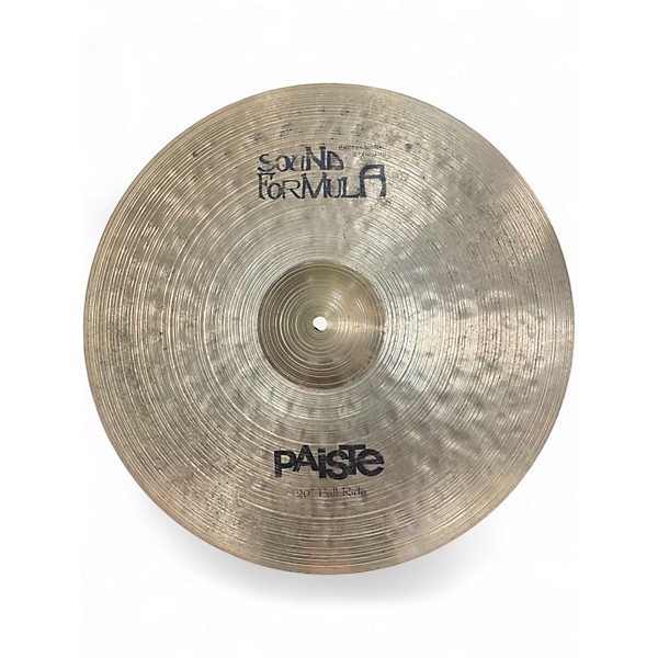 Used Paiste 20in sound formula full ride Cymbal
