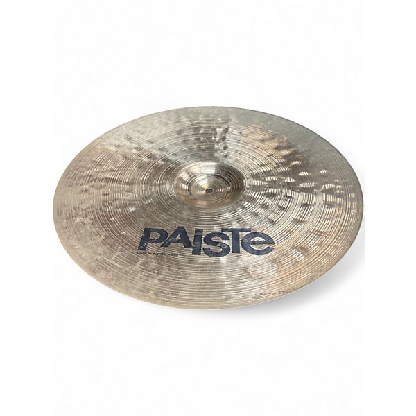 Used Paiste 20in sound formula full ride Cymbal