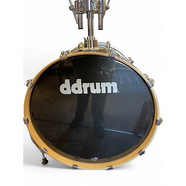Used ddrum 7 Piece Dominion Birch 7 Piece Shell Pack Brushed Olive Drum Kit