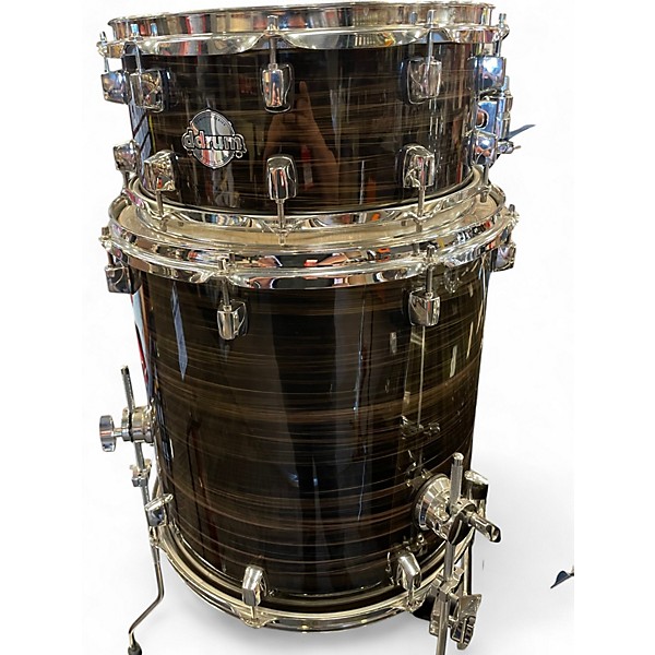 Used ddrum 7 Piece Dominion Birch 7 Piece Shell Pack Brushed Olive Drum Kit