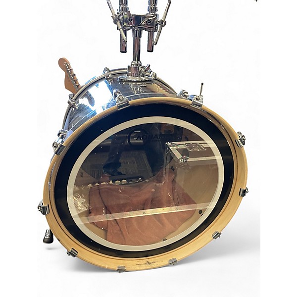 Used ddrum 7 Piece Dominion Birch 7 Piece Shell Pack Brushed Olive Drum Kit