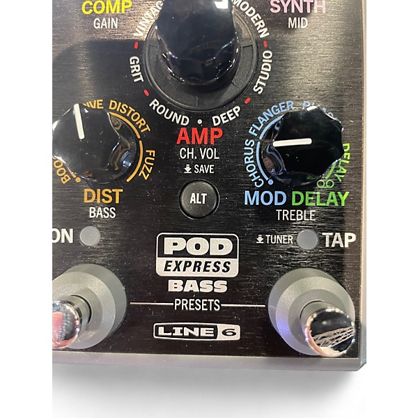 Used Line 6 POD EXPRESS BASS Bass Effect Pedal
