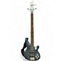 Used Schecter Guitar Research C4 4 String Ice Blue Metallic Electric Bass Guitar thumbnail