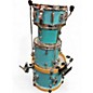 Used TAMA 4 Piece Club Jam Aqua Blue Drum Kit