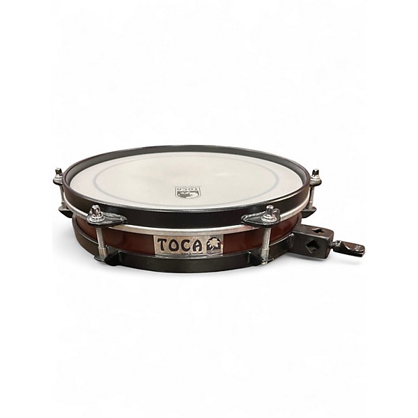 Used Toca 10in side timbale snare Brown Drum