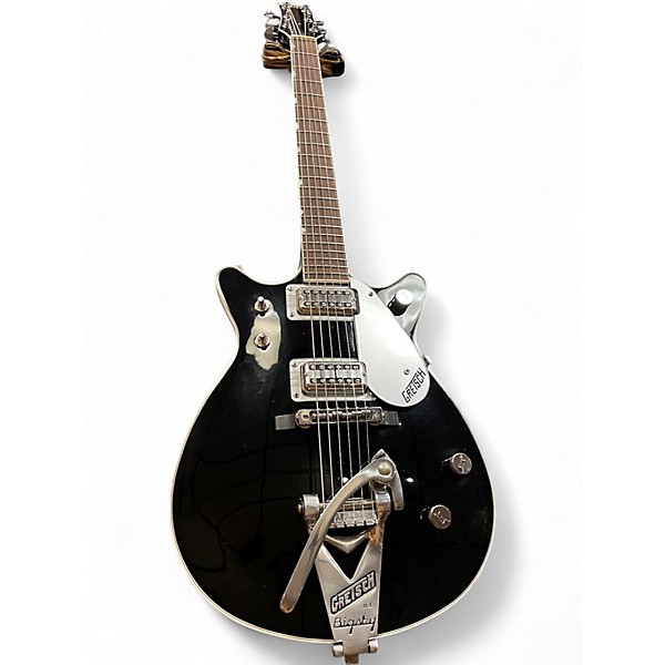 Vintage 1997 Gretsch Guitars 6128-62 Black Solid Body Electric Guitar