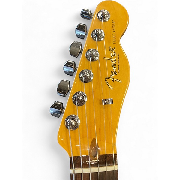 Used Fender American Professional II Telecaster Mystic surf green Solid Body Electric Guitar