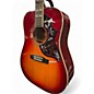 Used Epiphone Hummingbird hs Heritage Cherry Sunburst Acoustic Electric Guitar