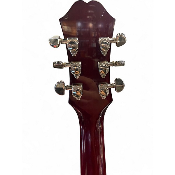 Used Epiphone Hummingbird hs Heritage Cherry Sunburst Acoustic Electric Guitar