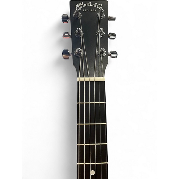 Used Martin dreadnaught junior Natural Acoustic Electric Guitar