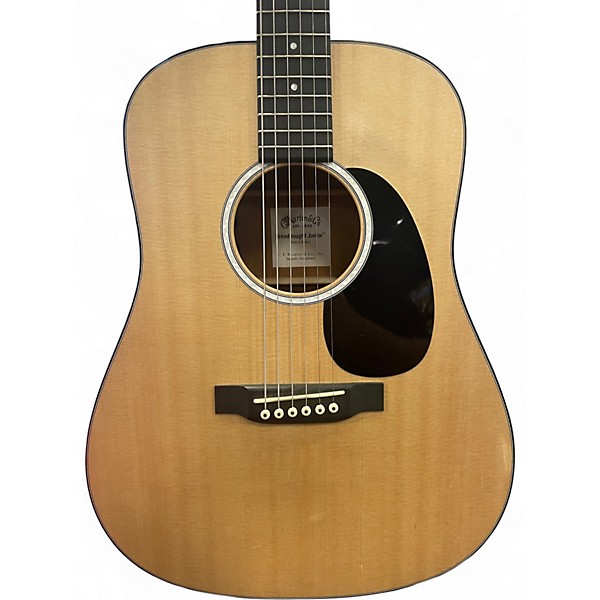 Used Martin dreadnaught junior Natural Acoustic Electric Guitar