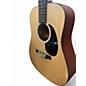 Used Martin dreadnaught junior Natural Acoustic Electric Guitar