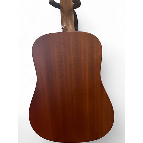 Used Martin dreadnaught junior Natural Acoustic Electric Guitar