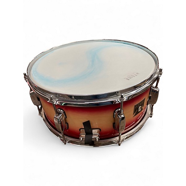 Used TAMA 6X14 Superstar Snare RED FADE Drum
