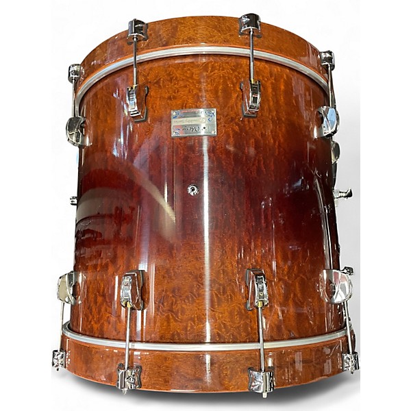 Used Odery 6 Piece Eyedentity Sapelle Sapelle Burst Drum Kit