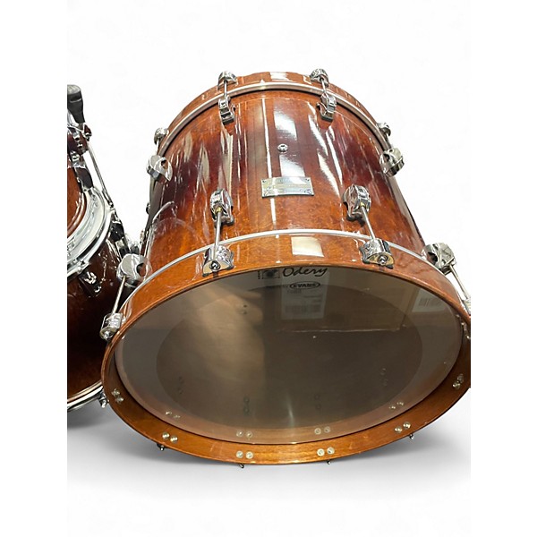 Used Odery 6 Piece Eyedentity Sapelle Sapelle Burst Drum Kit