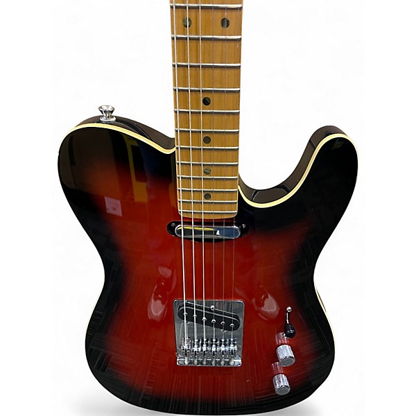 Used Fender AERODYNE TELECASTER Sunburst Solid Body Electric Guitar