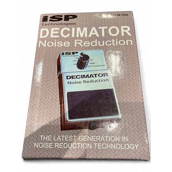Used Isp Technologies Decimator Noise Reduction Effect Pedal