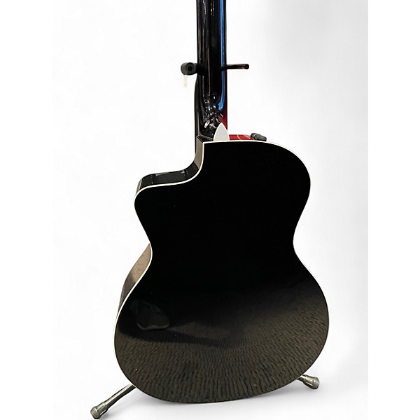 Used Taylor 214CE Deluxe Black Acoustic Electric Guitar