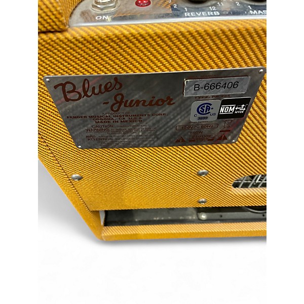 Used Fender Blues Junior 15W 1x12 Tube Guitar Combo Amp