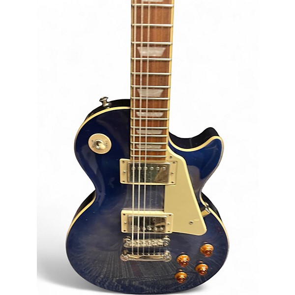 Used Epiphone Les Paul Standard Pro Blue Solid Body Electric Guitar