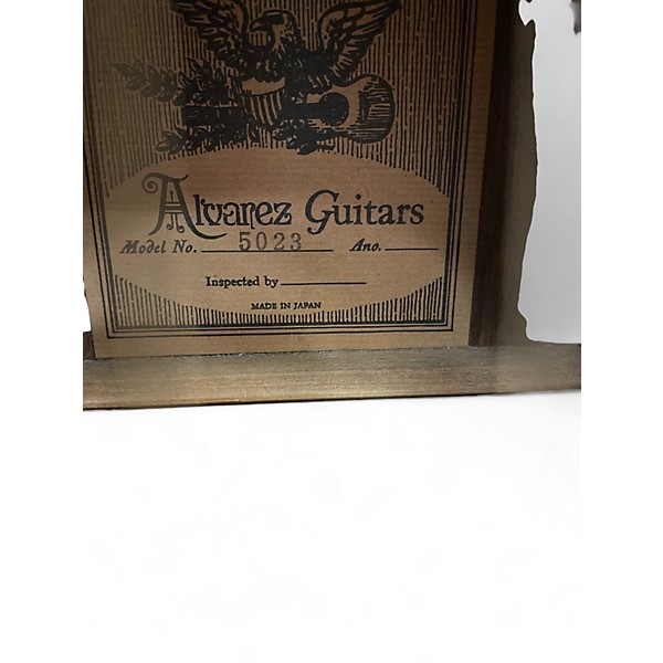 Used Alvarez 5023 Natural Acoustic Guitar