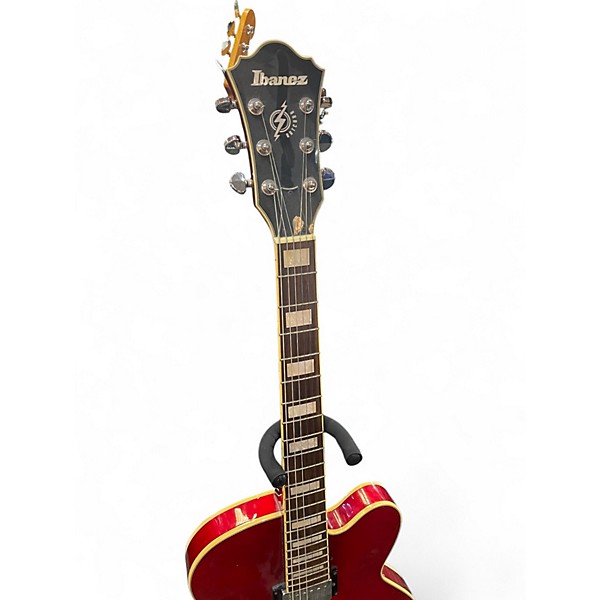 Used Ibanez AFS75T Artcore Cherry Hollow Body Electric Guitar