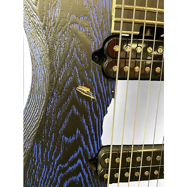 Used Jackson PRO SERIES DK HT7 BLUE SANDBLAST Solid Body Electric Guitar