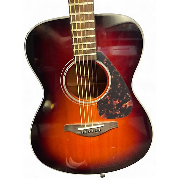 Used Yamaha FS700S 2 Tone Sunburst Acoustic Guitar