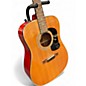 Used Washburn D-10 Natural Acoustic Electric Guitar